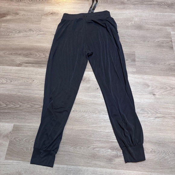 Victoria’s Secret Navy Blue Ribbed Jogger Pants Lounge Athleisure - Picture 5 of 9